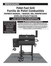 Brinkmann 3091 Pellet Fuel Grill Manuals | ManualsLib