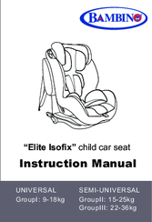 bambino elite isofix car seat