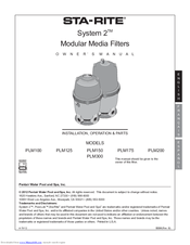 2 Sta Rite 27002 0100s System 2 3 Plm100 Module Cartridge Filters 270020100s In 2020 Filters Pool Filters Pool Cleaning