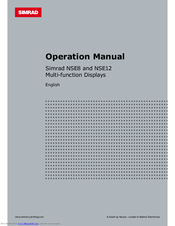 Simrad NSE12 Manuals | ManualsLib