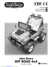Peg Perego John Deere Off Road 4x4 Od0022 Manuals Manualslib