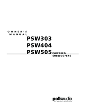 polk audio psw303
