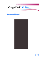 Roche CoaguChek XS Plus Manuals | ManualsLib