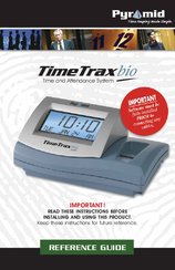 Pyramid TimeTrax Bio Ethernet Manuals | ManualsLib