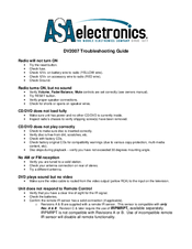 Jensen DV2007 Manuals | ManualsLib