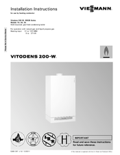 Viessmann Vitodens 200 W System Manuals Manualslib