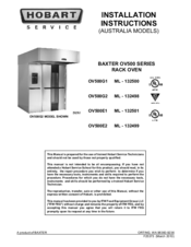 Used Baxter Double Rack Gas Oven Model Ov500g2 Ee B A K E Marketing