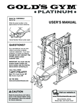 Gold S Gym Xrs 50 Manuals Manualslib
