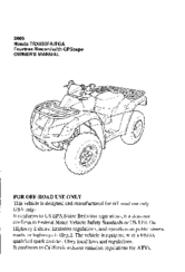 2005 honda 650 rincon manual