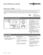 Viessmann VITOTRONIC 200 Manuals | ManualsLib