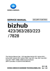 Konica Minolta Bizhub 283 Manuals Manualslib