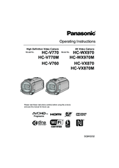 Panasonic HC-V760 Manuals | ManualsLib