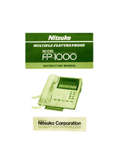Nitsuko FP-1000 Manuals | ManualsLib