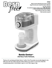 born free bottle genius