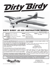great planes dirty birdy