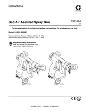 Graco G40 Manuals | ManualsLib