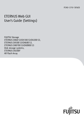 Fujitsu Eternus Dx200 S4 User Manual