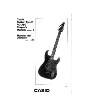 Casio PG-380 Manuals | ManualsLib