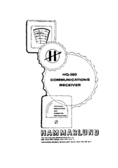 Hammarlund HQ-160 Manuals | ManualsLib