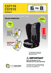 infasecure convertible booster seat