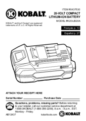 kobalt k20 manual manualslib manuals