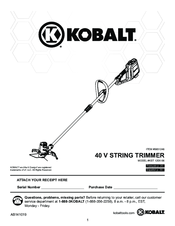 Kobalt KST 120X-06 Manuals | ManualsLib