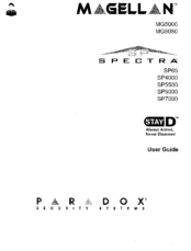 paradox sp6000 sp7000 mg5000 magellan manualslib contents