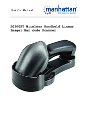 Wireless Long Range CCD Barcode Scanner w// 300mm Scan Depth Manhattan 460873