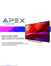 Apex digital LE32D5 Manuals | ManualsLib