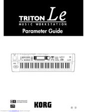 Korg TRITON Le Manuals | ManualsLib