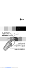 Lg HBM-730 Manuals | ManualsLib