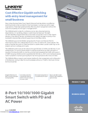 Linksys SLM2008 Manuals | ManualsLib