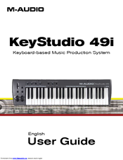 M-audio KEYSTUDIO KeyStudio 49i Manuals | ManualsLib