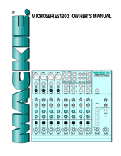 Mackie Ms12 Manuals Manualslib