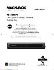 Magnavox TB100MW9 Manuals | ManualsLib