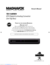 Magnavox TB110MW9A - Manuals | ManualsLib