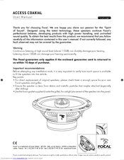 focal access 165 ca1