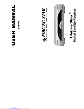 Fortec Star Lifetime Ultra Digital Satellite Receiver User Manual Pdf Download Manualslib
