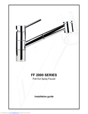 franke ff 2000 series installation manual manualslib manuals