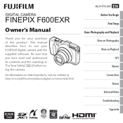 Fujifilm Finepix F600exr Manuals Manualslib