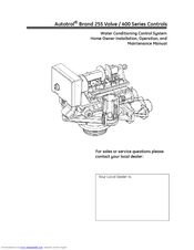 Water Softener Control Unit Settings And Documentation Terry Love Plumbing Advice Remodel Diy Professional Forum