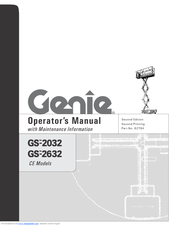 Genie GS-2632 Manuals | ManualsLib