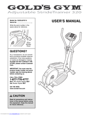 gold's gym stride trainer 310 elliptical manual