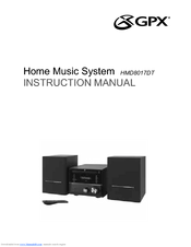 Gpx HMD8017DT Manuals | ManualsLib