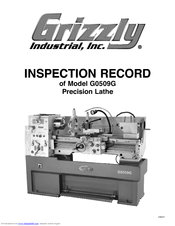 Grizzly G0509G Manuals | ManualsLib