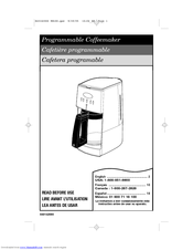 Hamilton beach 43254 - Classic 12 Cup Coffee Maker Manuals | ManualsLib