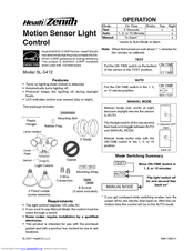 Heath Zenith Sl 5412 Bz B Heath Motion Sensing Twin
