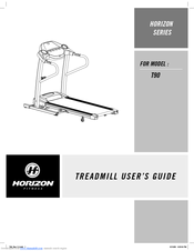Horizon fitness HORIZON SERIES T90 Manuals | ManualsLib