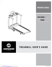 Horizon fitness PREMIER T1201 Manuals | ManualsLib