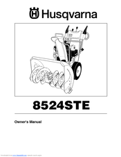 Husqvarna 8524STE Manuals | ManualsLib